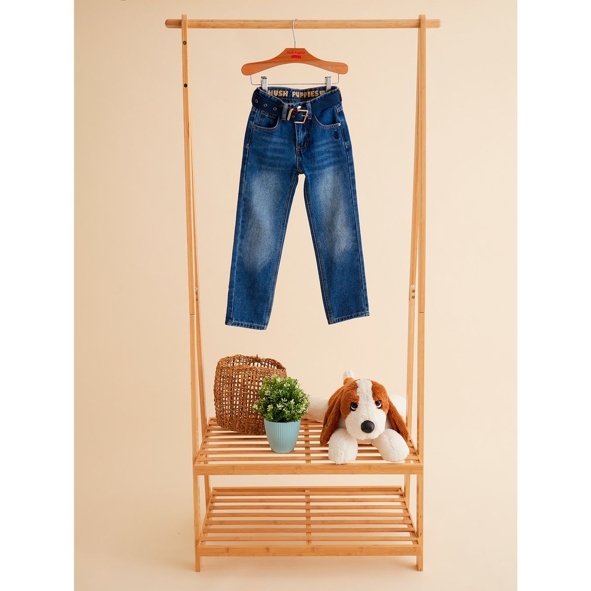 HUSH PUPPIES - Jeans Niño Belt Denim HUSH PUPPIES