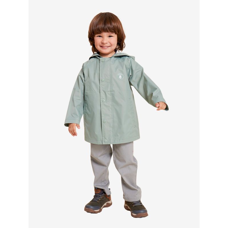 HUSH PUPPIES - Chaqueta Waterproof Niño Wind Verde HUSH PUPPIES.