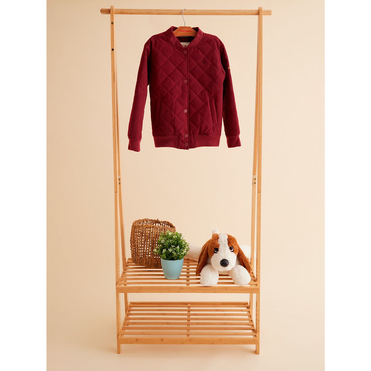 HUSH PUPPIES - Chaqueta Niño Adventure Burdeo HUSH PUPPIES