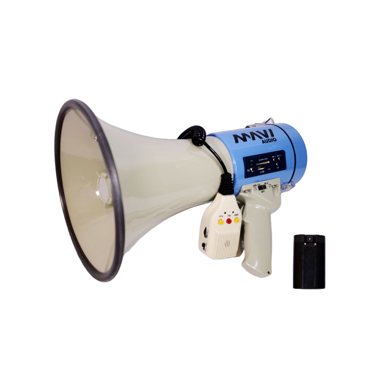 MAVI - Megáfono Con Mic De Mano + Batería 50W Mavi