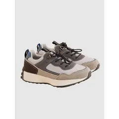 HUSH PUPPIES - Zapatilla Gris Niño Paxton [26-29]