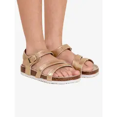 HUSH PUPPIES - Sandalia Dorado Niña Laika [30-34]