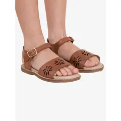 HUSH PUPPIES - Sandalia Cuero Café Niña Daisy [26-29]