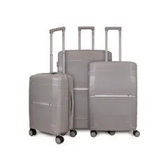 F LA MALETA DE CHILE - Set 3 Maletas CHIC gris S+M+L