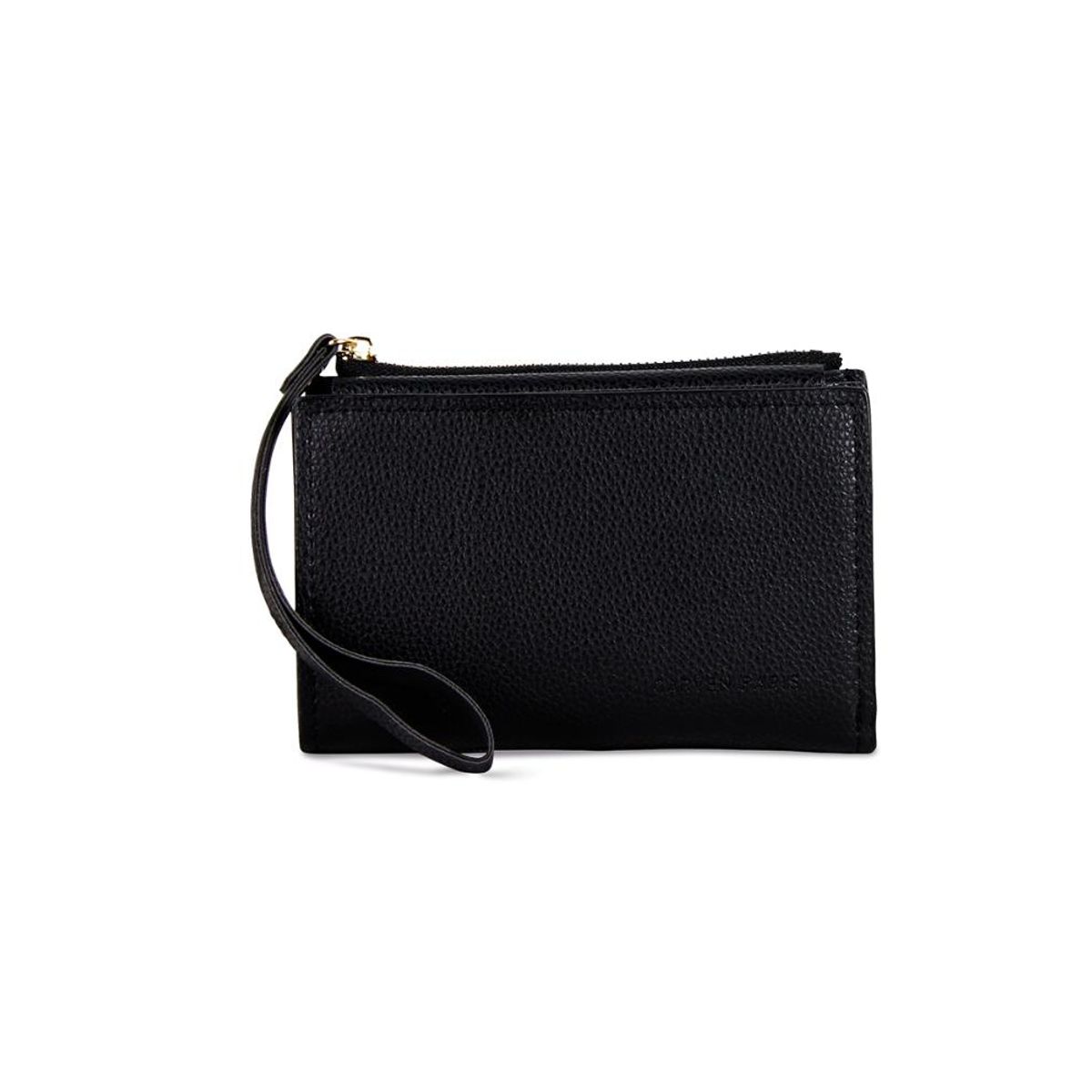 CARVEN - 2 Billeteras de mujer Adara negra y café Carven