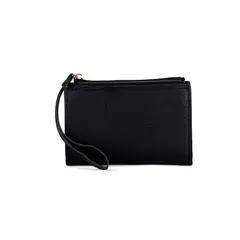 CARVEN - 2 Billeteras de mujer Adara negra y café