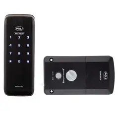 POLI - Cerrojo Digital Sobreponer Smart100 Negro