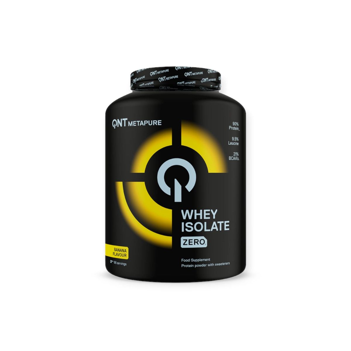 QNT - PROTEINA METAPURE ISO WHEY ZERO BANANA 2KG - QNT
