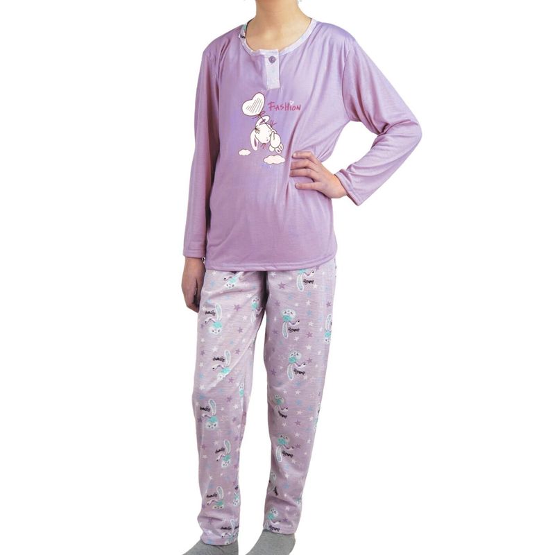 MPROPIA - Pijama Niña Verano Manga Larga 406