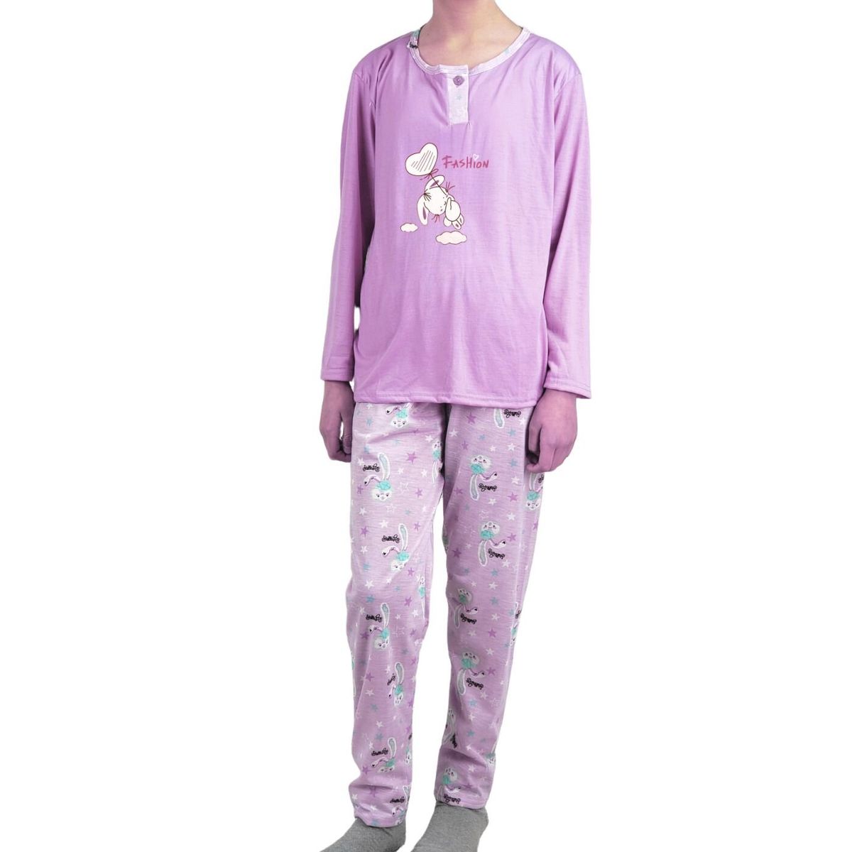 LIKE SHOP - Pijama Niña Verano Manga Larga 406