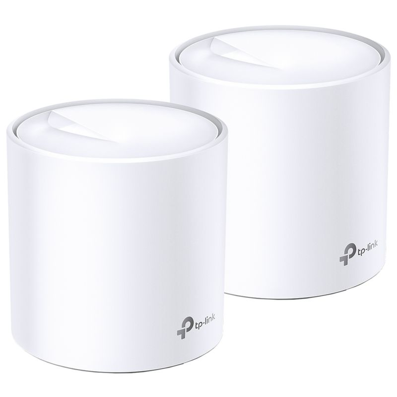 TP LINK - Router WIFI 6 Sistema Mesh Deco X20 AX1800 Pack X2