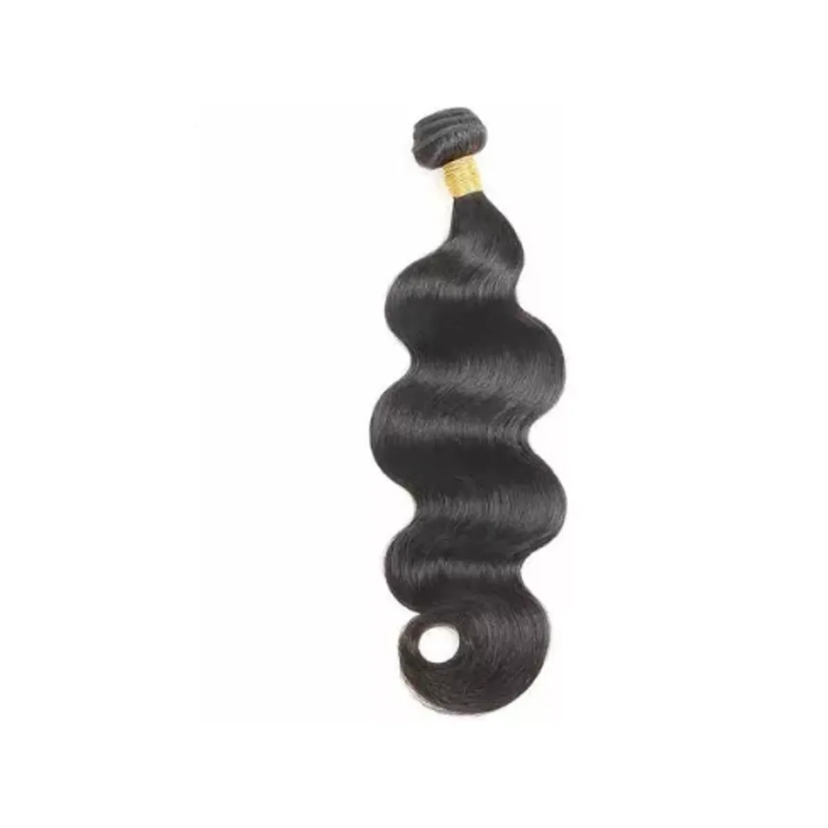 GENERICO - Onda Profunda 16  Pulgadas Cabello Humano Natural Negro