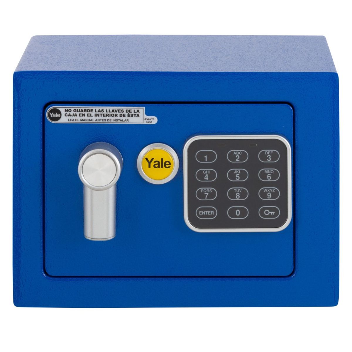 YALE - Caja de Seguridad YALE Mini Azul 4,2 lts.