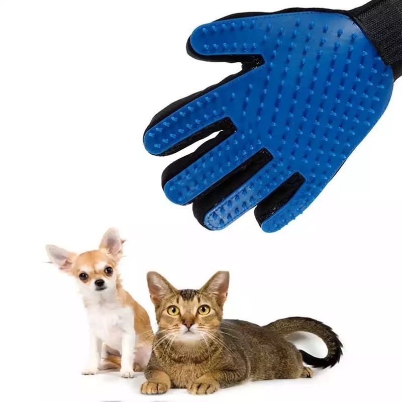 GENERICO - Guante Quita Pelos Para Perros Mascotas Gato y Pelusas