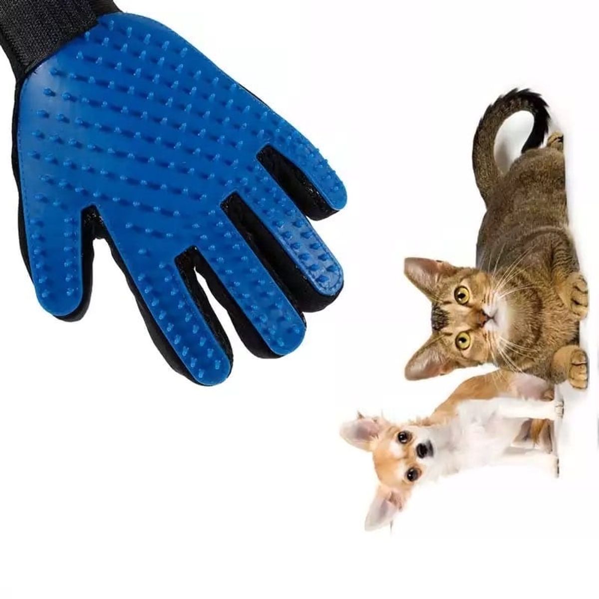 GENERICO - Guante Quita Pelos Para Perros Mascotas Gato y Pelusas