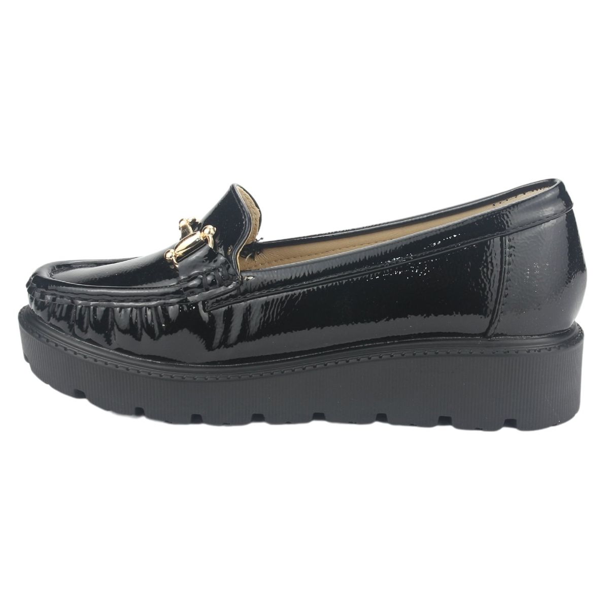 CHALADA - Mocasin Mujer Negro Casual Chalada Gran-20