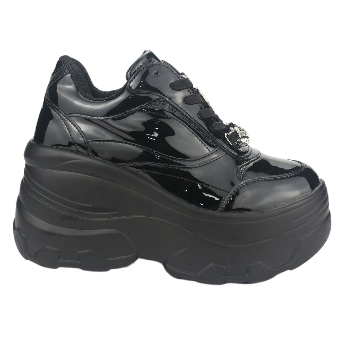 CHALADA - Zapatilla Mujer Negro Urbano Chalada Nake-1