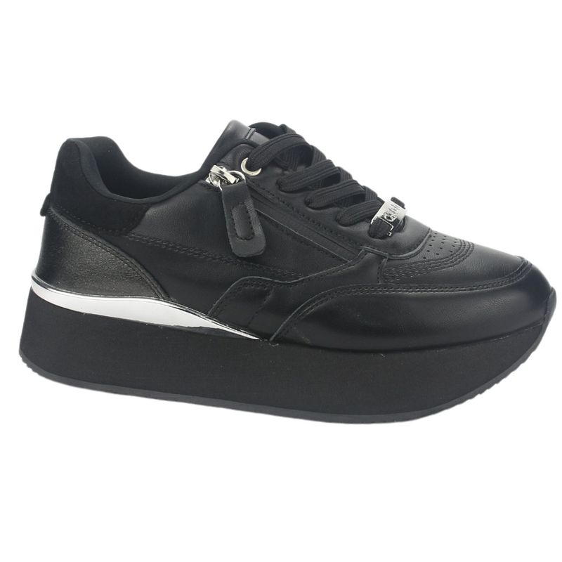 CHALADA - Zapatilla Mujer Negro Urbano Chalada Friki-2