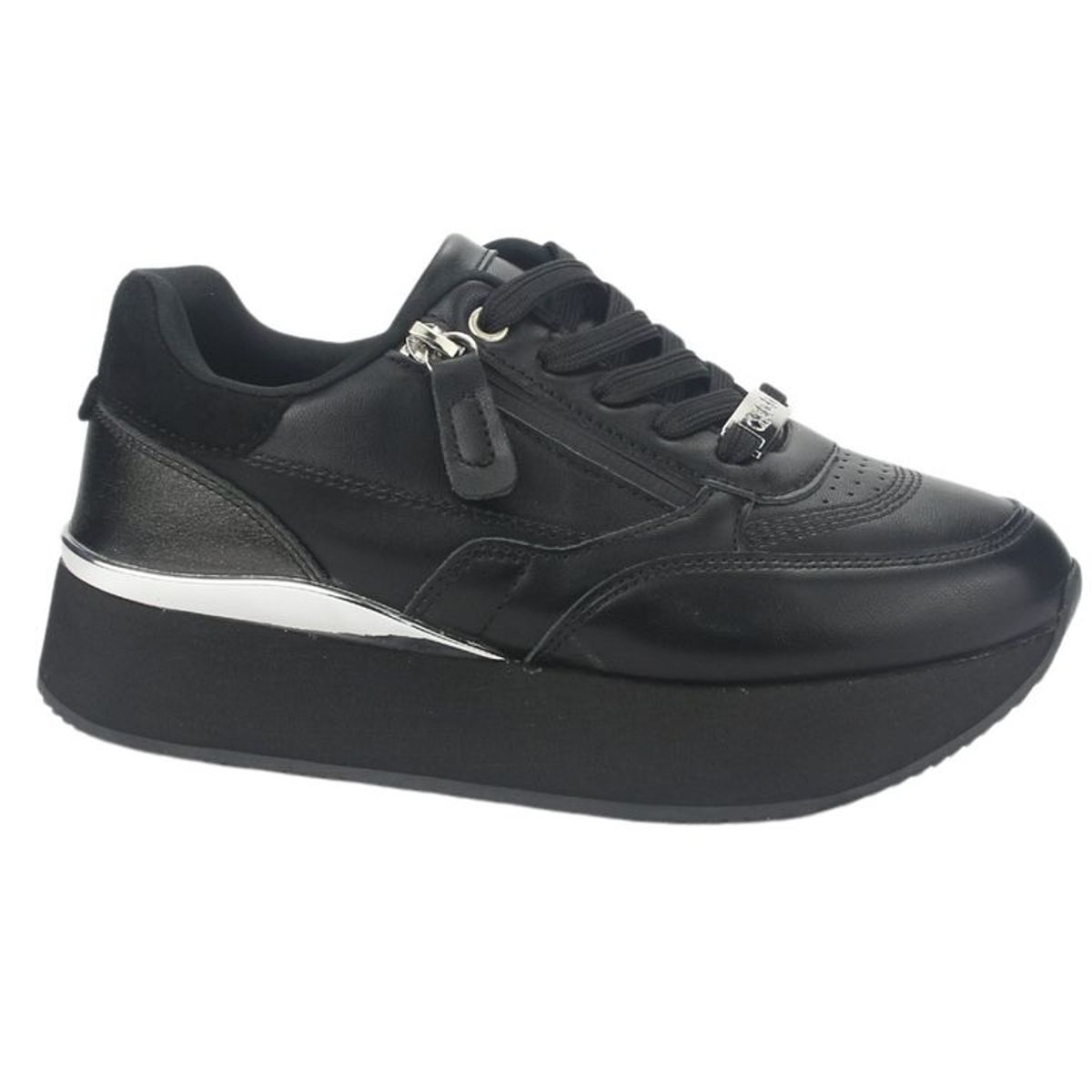 CHALADA - Zapatilla Mujer Negro Urbano Chalada Friki-2