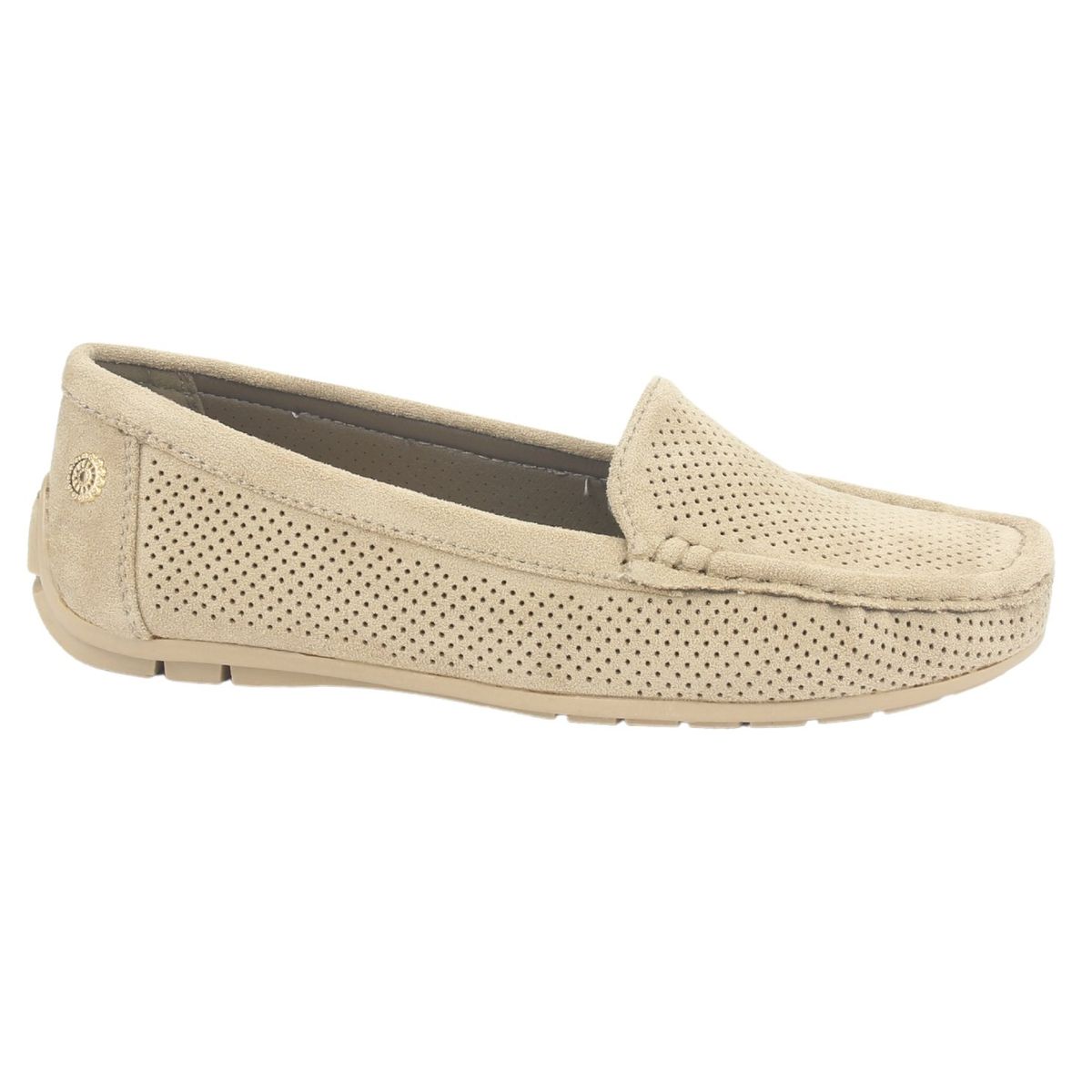 CHALADA - Mocasin Mujer Beige Casual Chalada Nautico-2