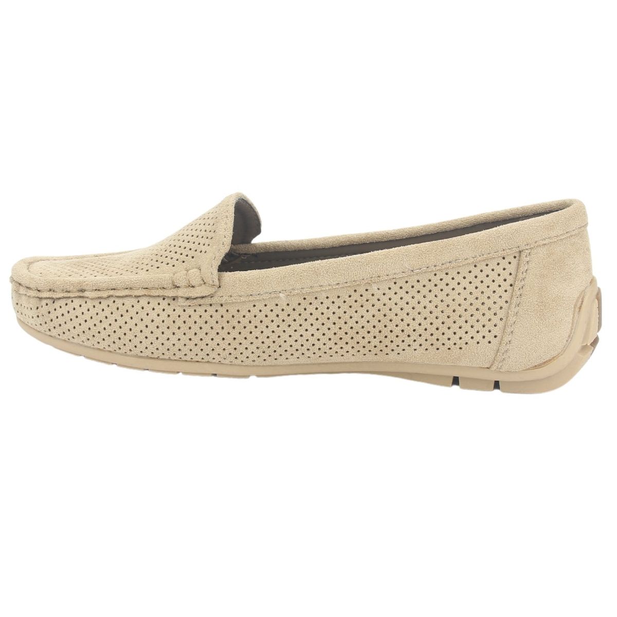 CHALADA - Mocasin Mujer Beige Casual Chalada Nautico-2