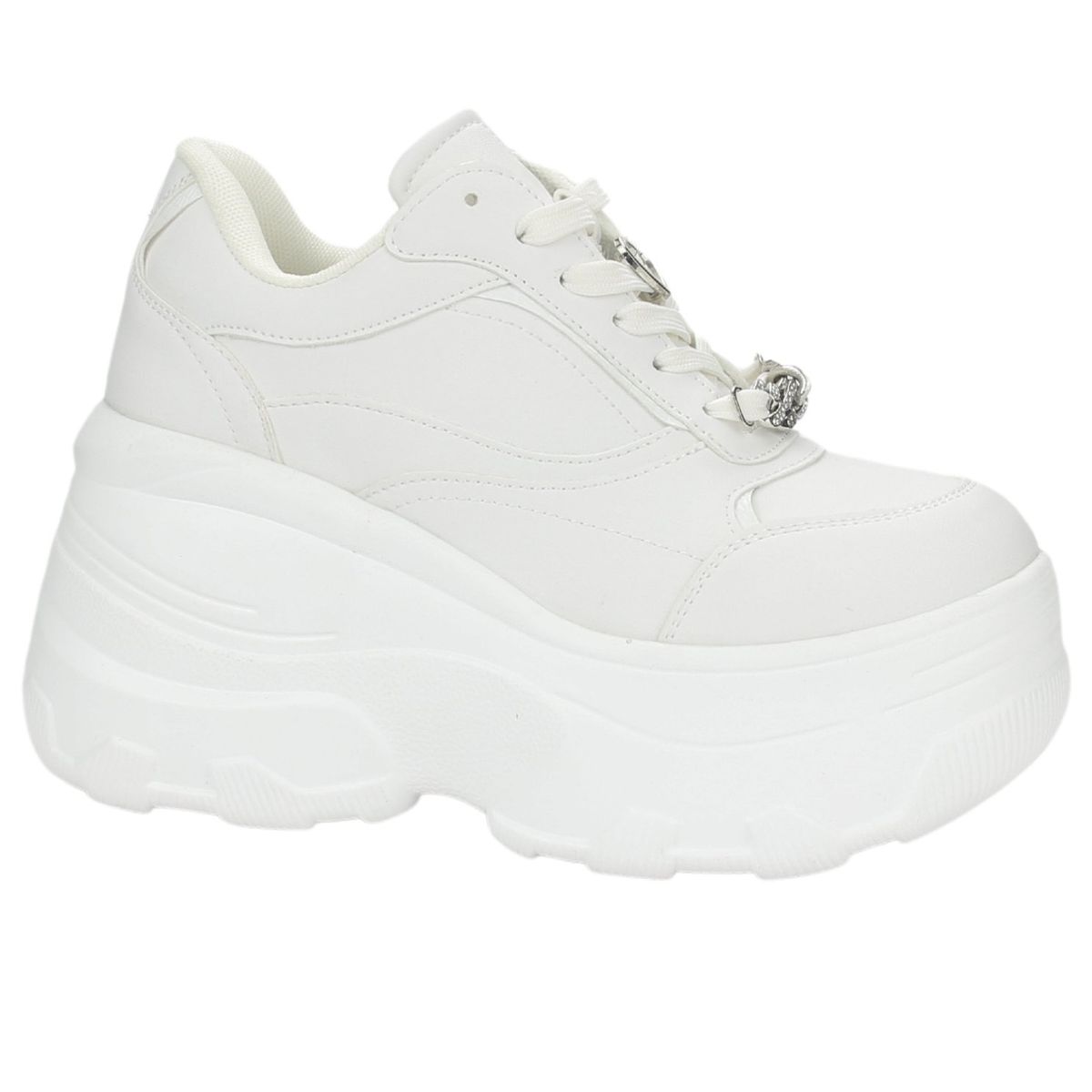 CHALADA - Zapatilla Mujer Blanco Urbano Chalada Nake-1