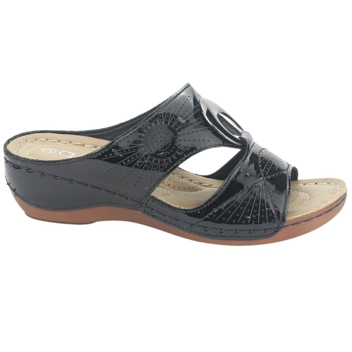 CHALADA - Sandalia Mujer Negro Casual Chalada Kon-17