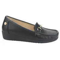 Mocasin Mujer Negro Casual Malu-2