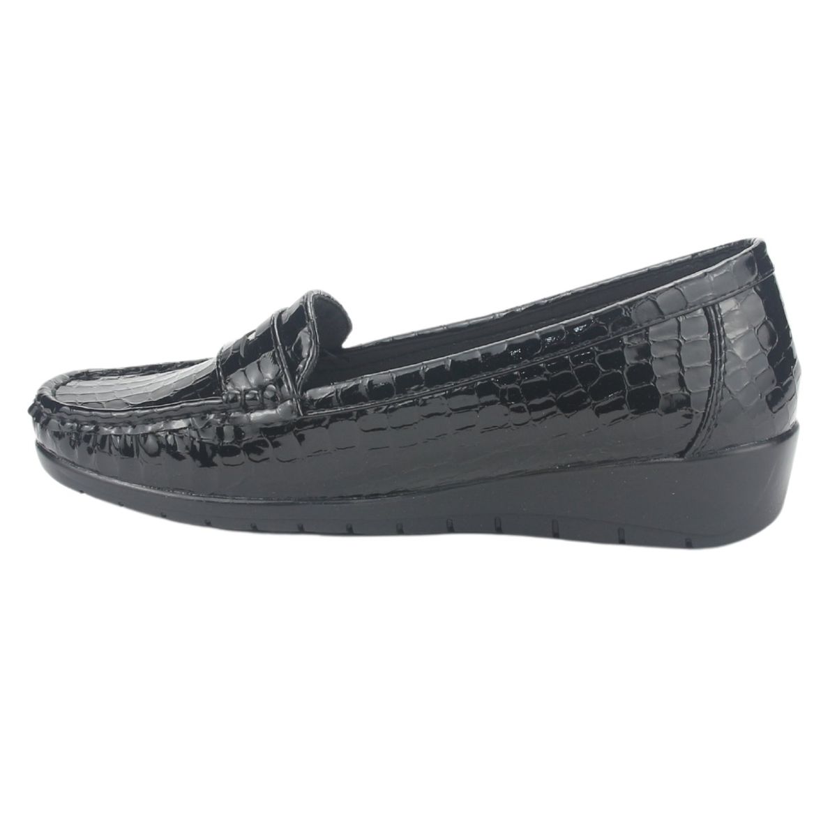 CHALADA - Mocasin Mujer Negro Casual Chalada Maya-1