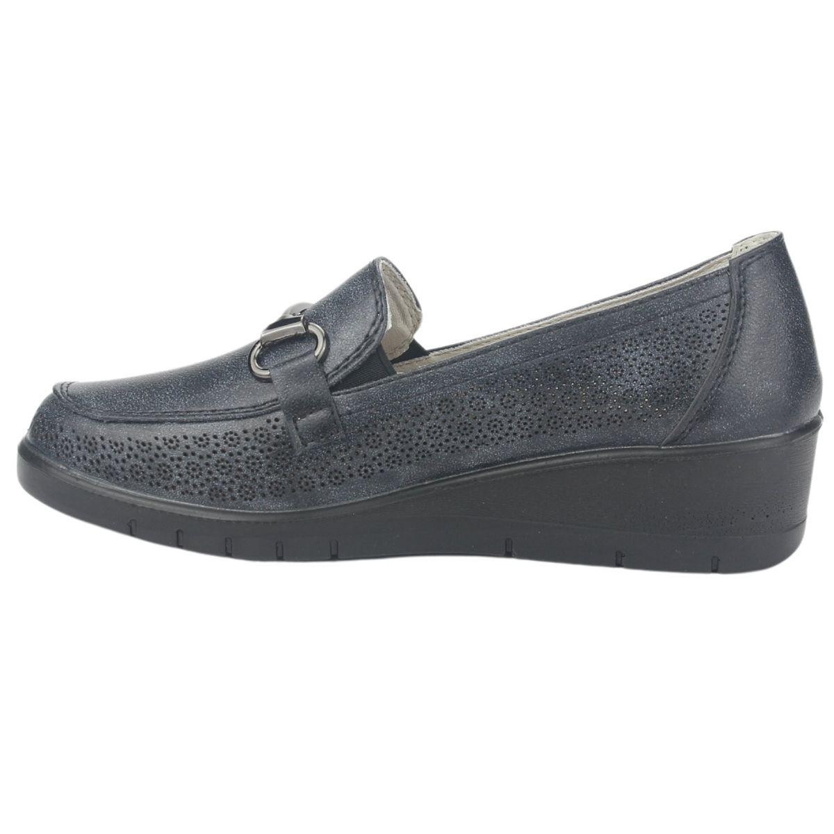 CHALADA - Mocasin Mujer Negro Casual Chalada Cona-2