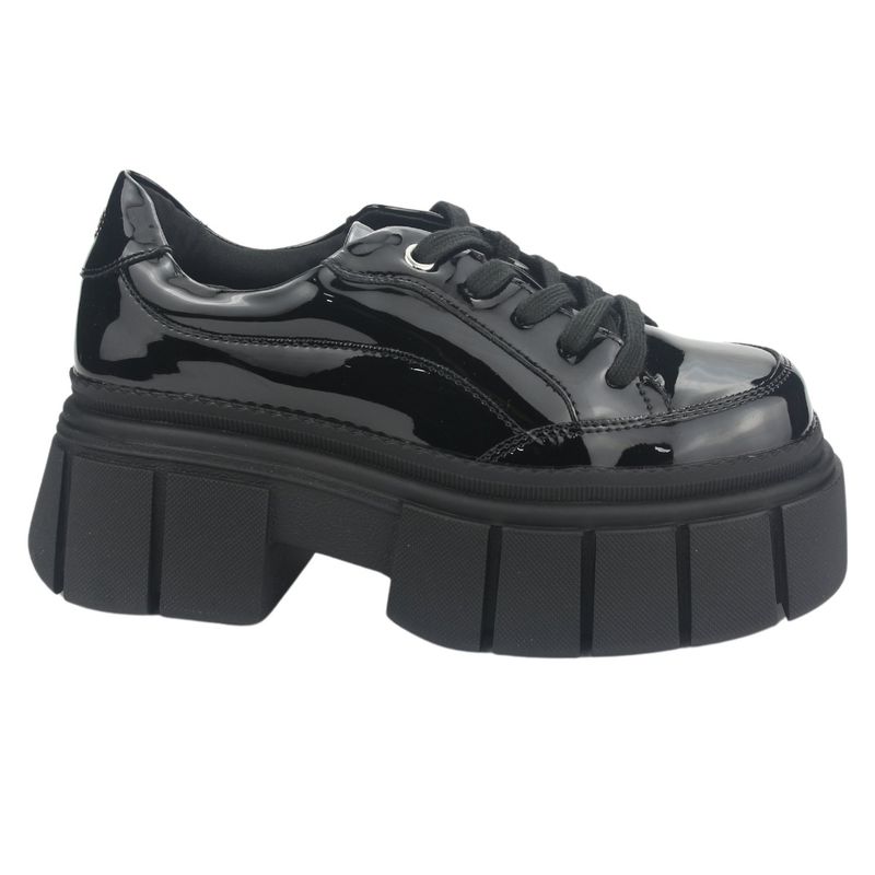 CHALADA - Mocasin Mujer Negro Moda Chalada Bresh-5