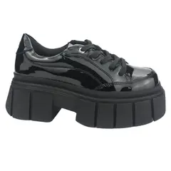 CHALADA - Mocasin Mujer Negro Moda Bresh-5