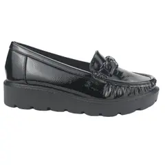 CHALADA - Mocasin Mujer Negro Casual Gran-21