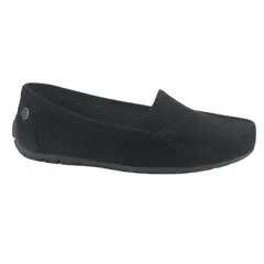 CHALADA - Mocasin Mujer Negro Casual Nautico-2