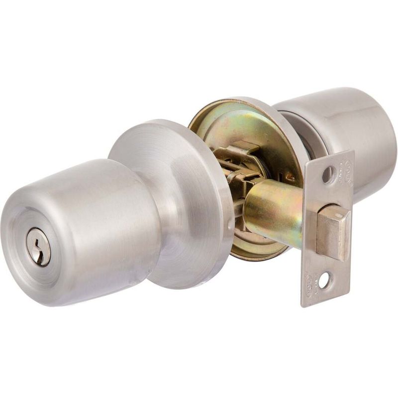 POLI - Cerradura Tubular Pomo 8000 Antibacterial Acceso