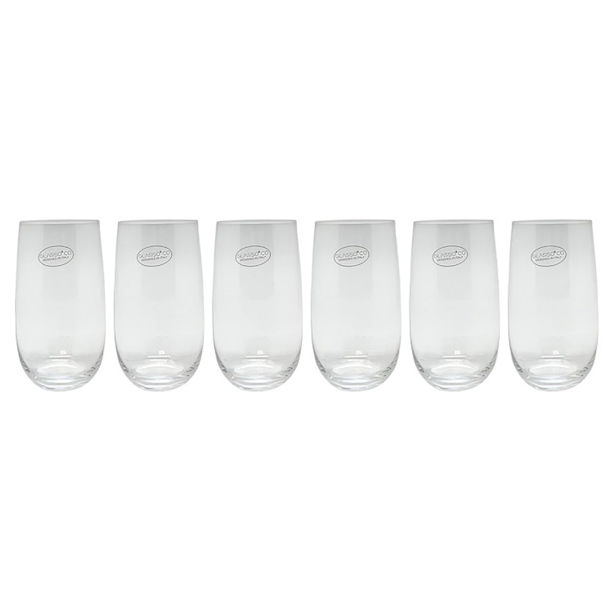 GLASSO - SET VASO 500 ML CRISTAL GLASSO