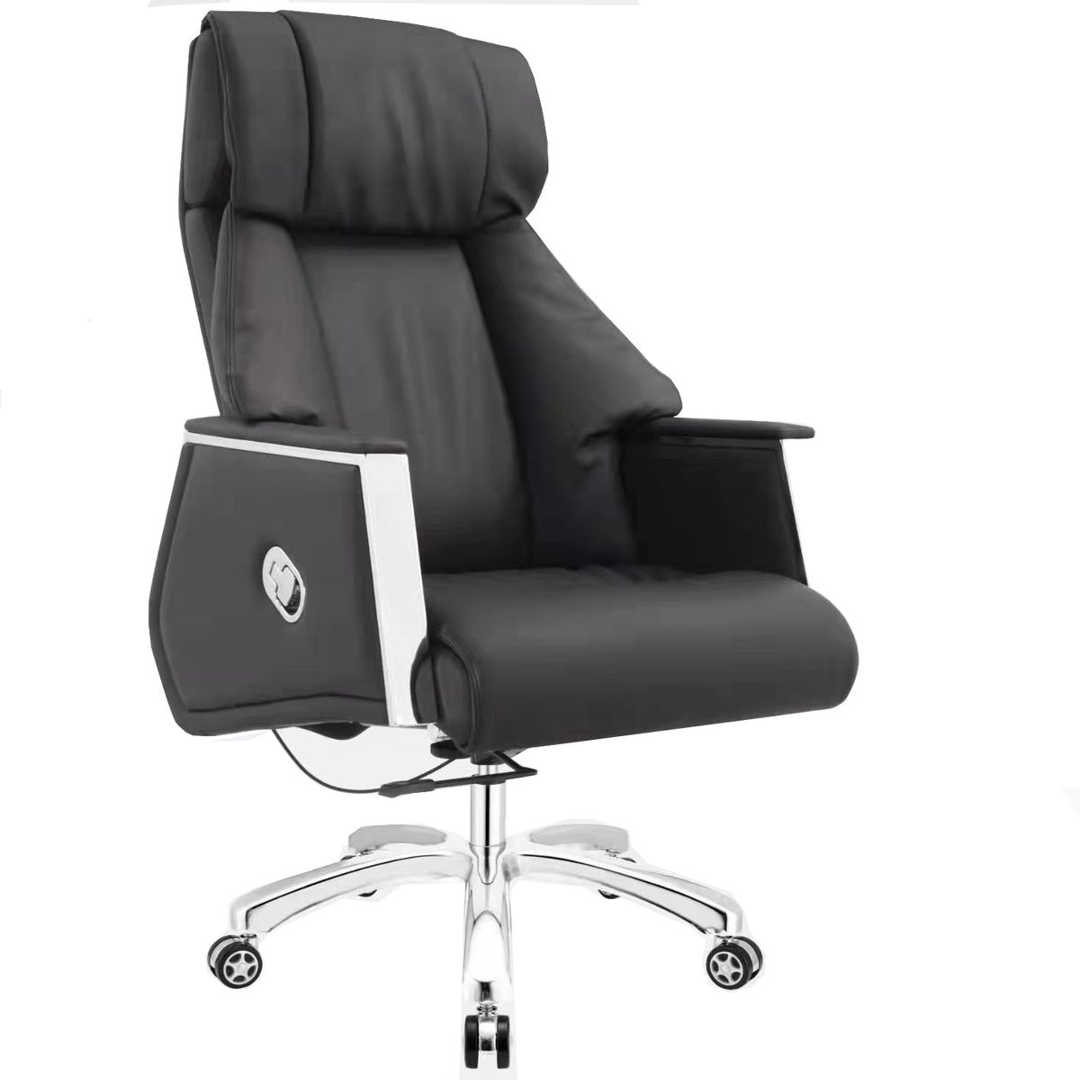 CASTLETEC - Sillas de escritorio gerencial de cuero reclinable A1118