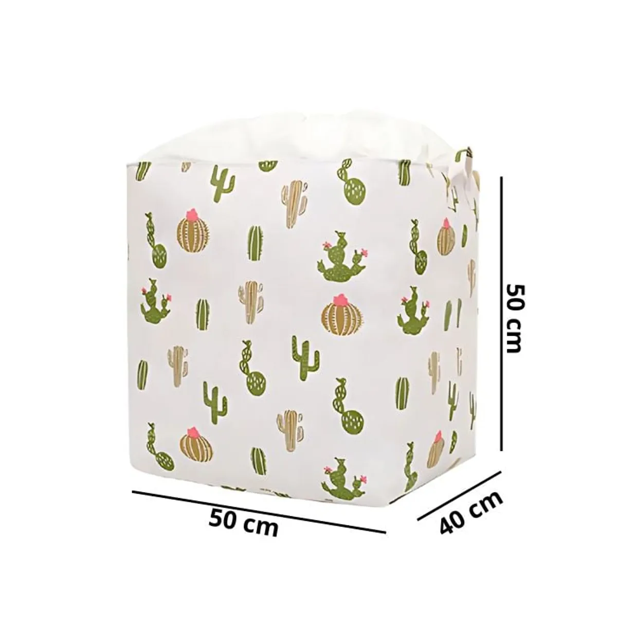 CRUSEC - Cesta de Almacenamiento Plegable Ropa Hogar - Verde