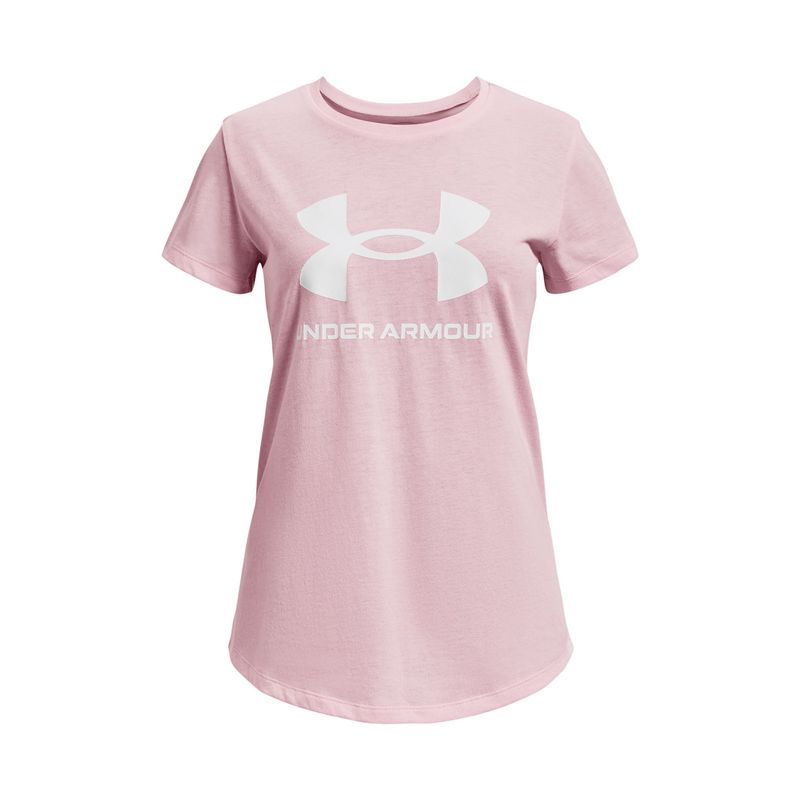 UNDER ARMOUR - Polera manga corta UA niña Rosa UNDER ARMOUR