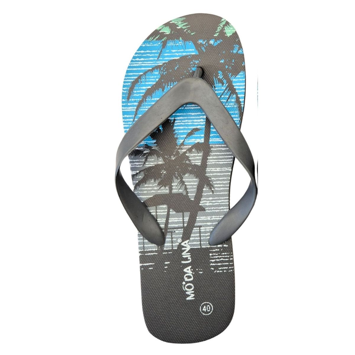 LIKE SHOP - Hawaianas Hombre Chalas Verano Playa Piscina Sandalias Goma 0646