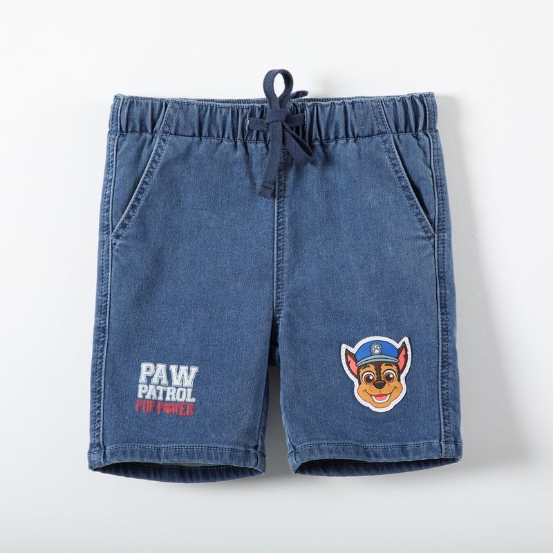 PAW PATROL - Short Niño Chase Denim Paw Patrol
