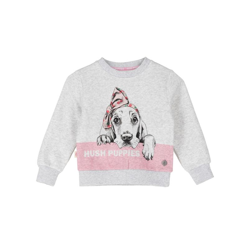 HUSH PUPPIES - Polerón Niña Puppies Rosado HUSH PUPPIES.