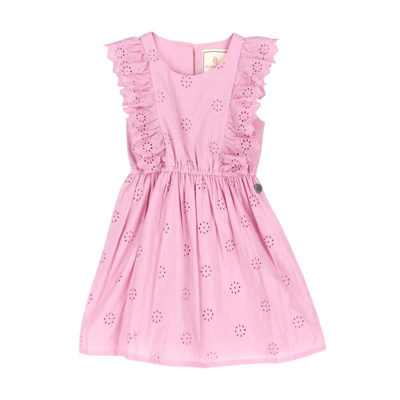 HUSH PUPPIES - Vestido Niña Manuela Rosado HUSH PUPPIES