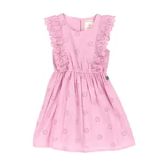 HUSH PUPPIES - Vestido Niña Manuela Rosado
