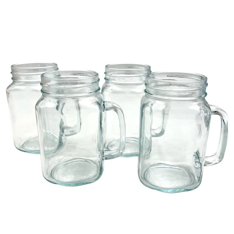 GLASSO - SET 4 VASOS MOJITO MASON GLASSO
