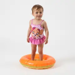 PAW PATROL - Traje de Baño Niña Skye Rosado