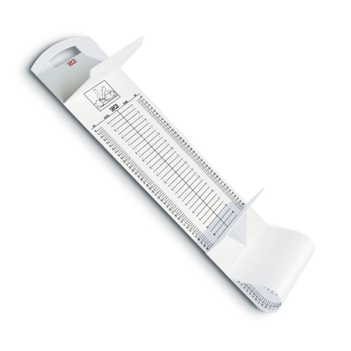 SECA - Tallímetro Portátil Seca 210 Pediátrico Bebés Y Niños