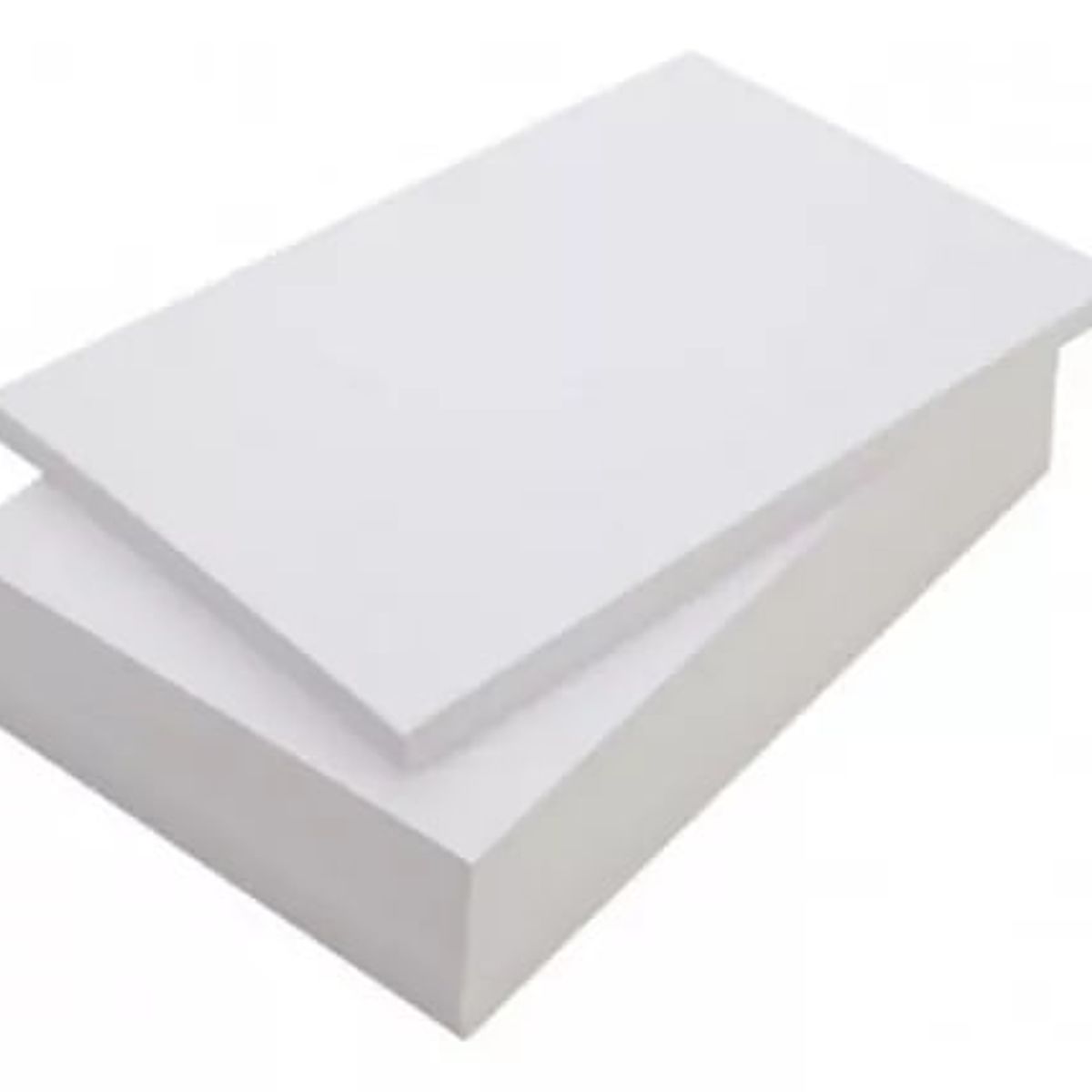 GENERICO - Papel Couche 250 g Brillante Tamaño Oficio Resma 100 Hojas
