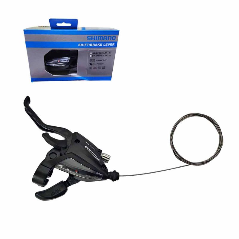 SHIMANO - Manilla Cambio Shifter Freno Shimano 3v Acera St-ef500-l2a