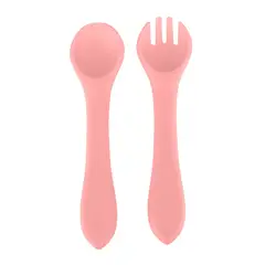INFANTI - Set Cuchara Y Tenedor Rojo